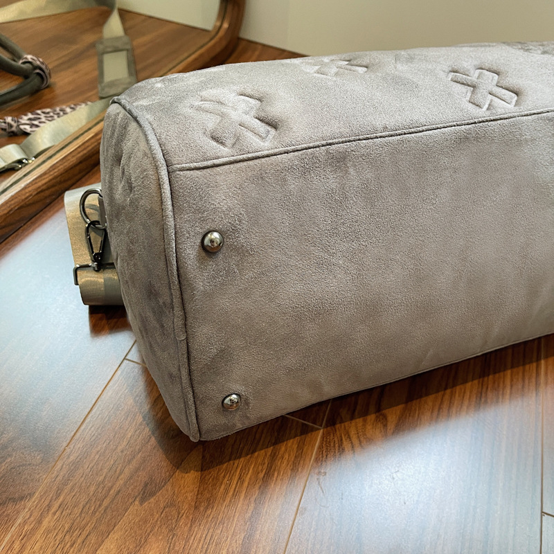 Geantă de voiaj din PU, piele artificială moale, capacitate 36–55L, unisex, respirabilă, rezistentă la uzură, rezistentă la apă, căptușeală din poliester