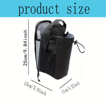 Мъжка кръстосана чанта през рамо, PU материал, водоустойчива, стил за свободно пътуване, Пролет 2025