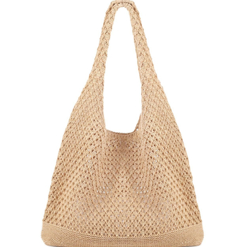 Tote чанта от памук, урбан минималистичен стил, вертикална квадратна форма, открита горна част, джоб за телефон