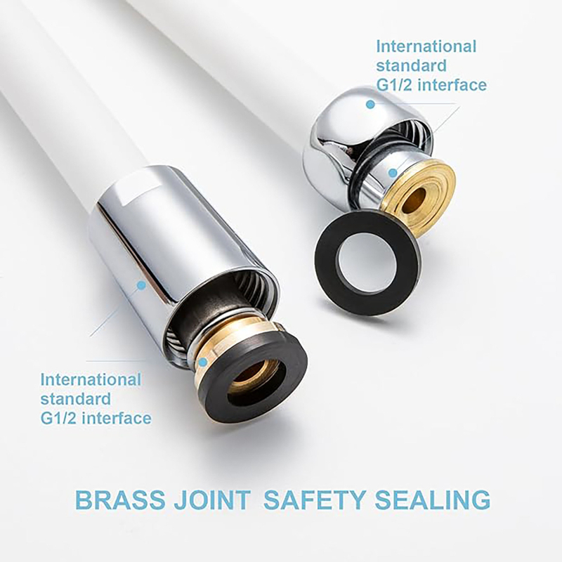 Tuš šlauf S15002 — Nehrđajući čelik, 5,6 kgf nazivni tlak, 0–80 °C, navojni spoj