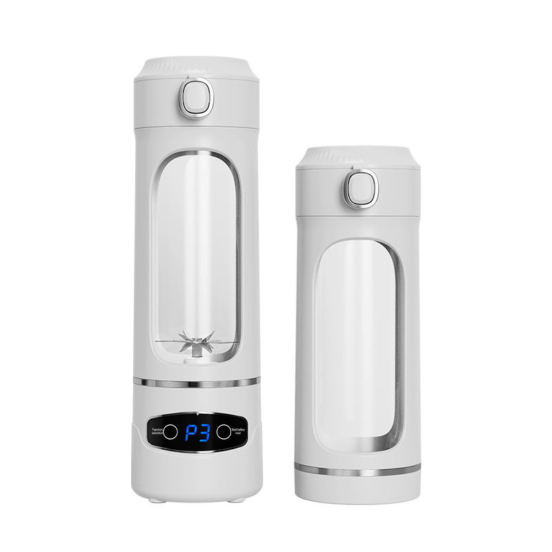 Hordozható elektromos gyümölcslé-kanna USB töltéssel, 20001–22000 RPM, 50W, kapacitás 400 ml, beépített 1200 mAh akkumulátor