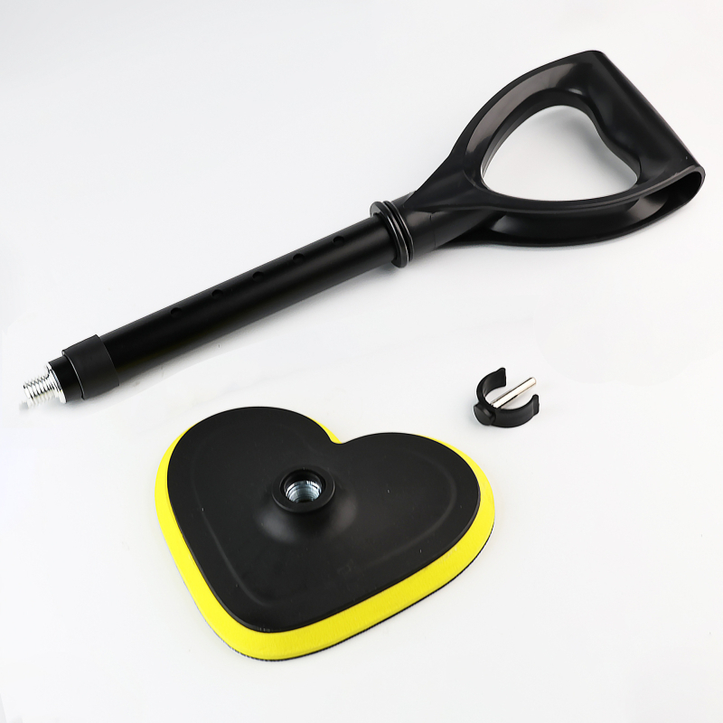 Reguliuojamo aukščio stovėjimo pagalbinė priemonė su kelių lygių rankena senyviems žmonėms ir nėščioms moterims