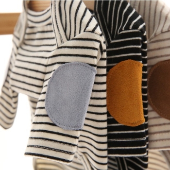 Poliestera apģērbs mājdzīvniekiem, ikdienas stils, svītrainā fleece veste, modelis 196, Zhejiang