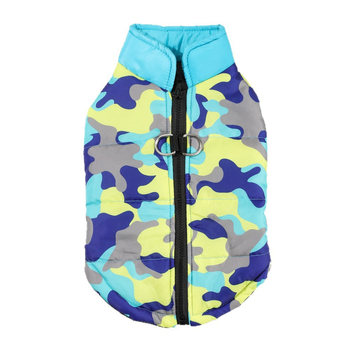 Γιλέκο σκύλων από πολυεστέρα, αδιάβροχο, ζεστό και παχύ, φθινοπωρινό-χειμερινό, casual στυλ