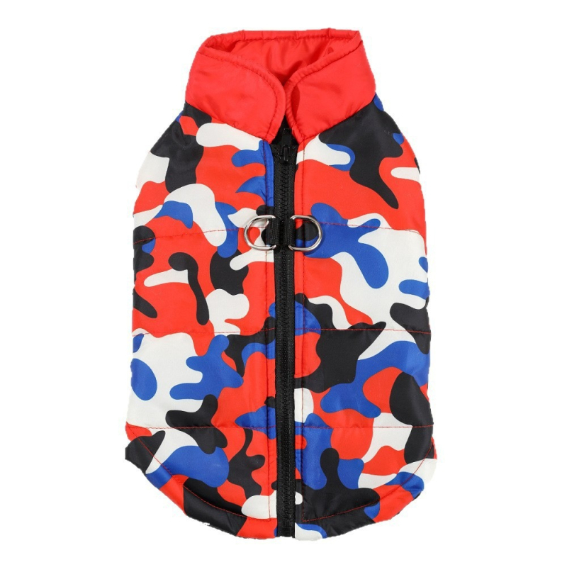 Suņa vestes no poliestera, ūdensnecaurlaidīga, silta un bieza, rudens–ziemas sezonai, ikdienas stils