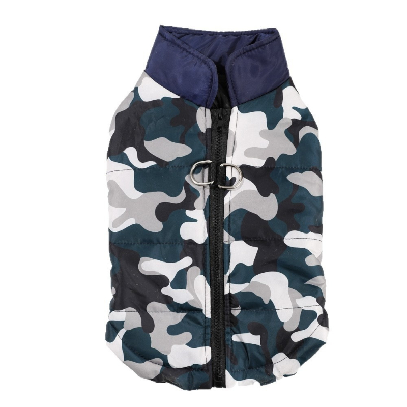 Suņa vestes no poliestera, ūdensnecaurlaidīga, silta un bieza, rudens–ziemas sezonai, ikdienas stils