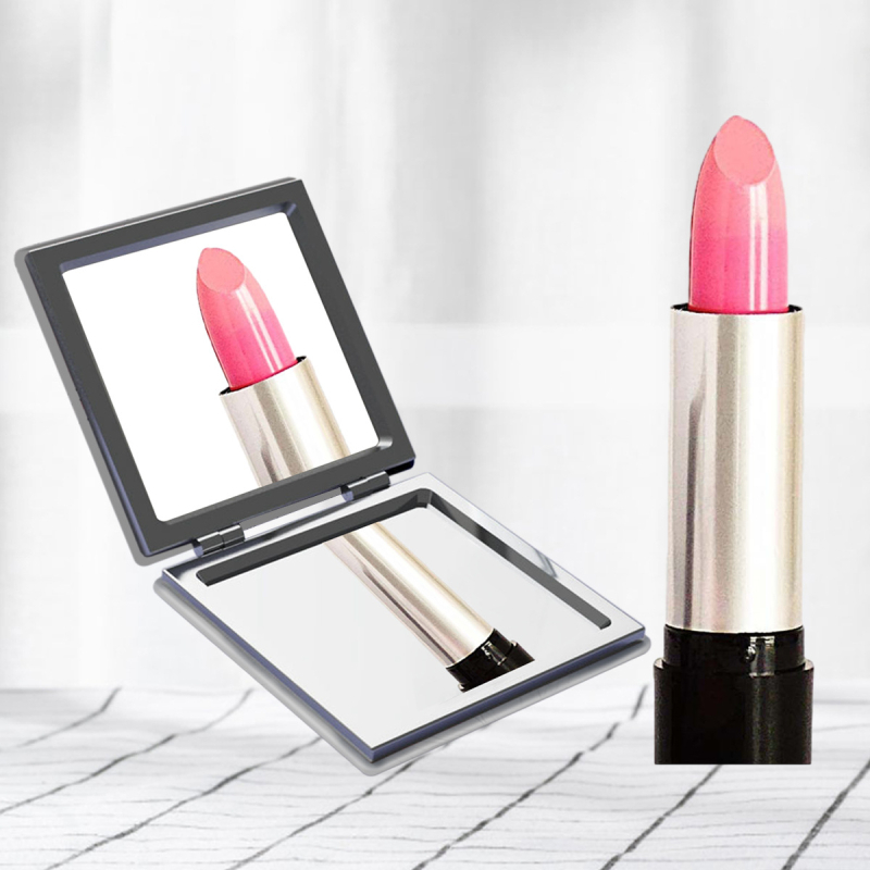 Salokāms kosmētikas spogulis ar anime varoņu dizainu, pārnēsājams un HD atspoguļojums; rāmis PU/PS/PVC, spogļa lēca PC stikls; nav elektrisks, logotipa drukāšana un personalizācija pieejama