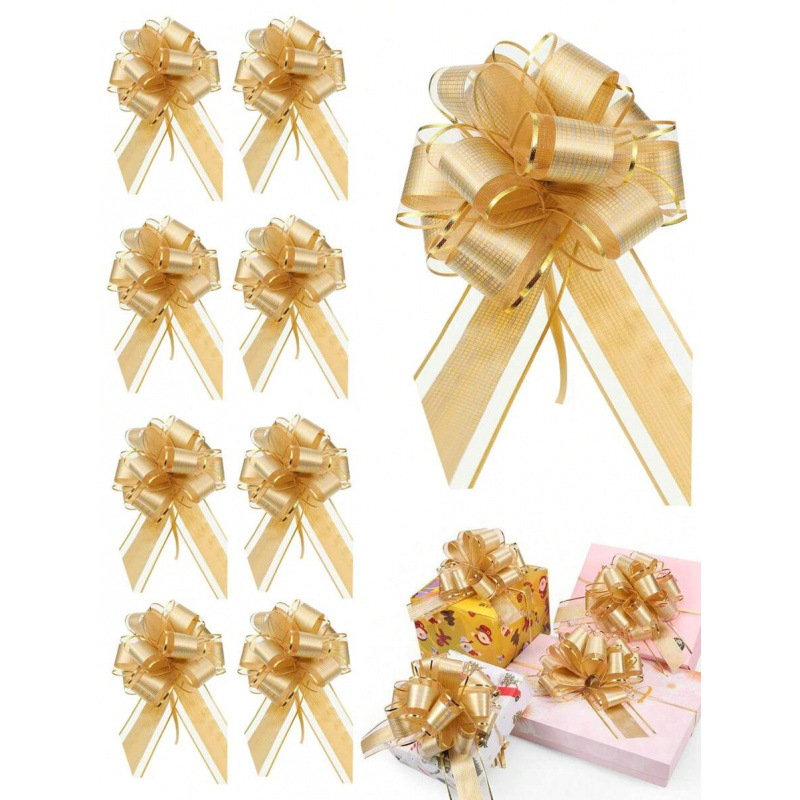 Fundă de ambalare a cadourilor cu șnur — set de 6 bucăți (Articol: sh41637373; Material: Altul; Brand: Altul; Stil: Altul; Sărbătoare: Crăciun)