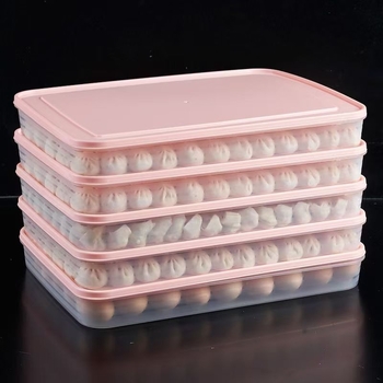 Κουτί κατάψυξης για dumplings με καπάκι – για αποθήκευση τροφίμων, φτιαγμένο από πλαστικό τροφίμων