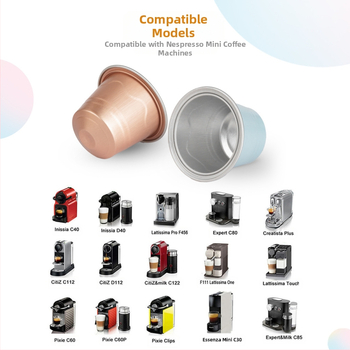 Ceșcuță capsulă de aluminiu pentru cafea, de înaltă calitate, stil simplu, material: folie de aluminiu