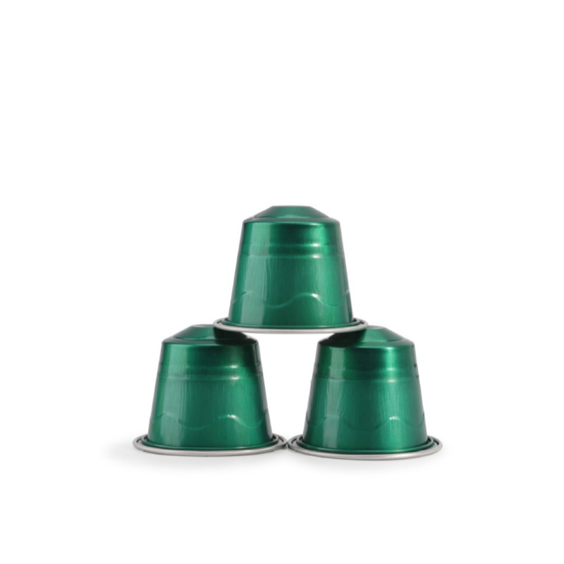 Ceșcuță capsulă de aluminiu pentru cafea, de înaltă calitate, stil simplu, material: folie de aluminiu