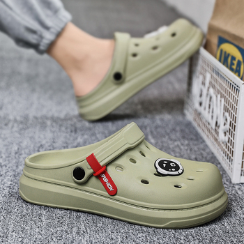 Ανδρικά και γυναικεία σανδάλια παραλίας με παχιά EVA σόλα, κλείσιμο με αγκράφα, στρογγυλή μύτη, διαπνέοντα και αντιολισθητικά για οδήγηση και υπαίθριες δραστηριότητες