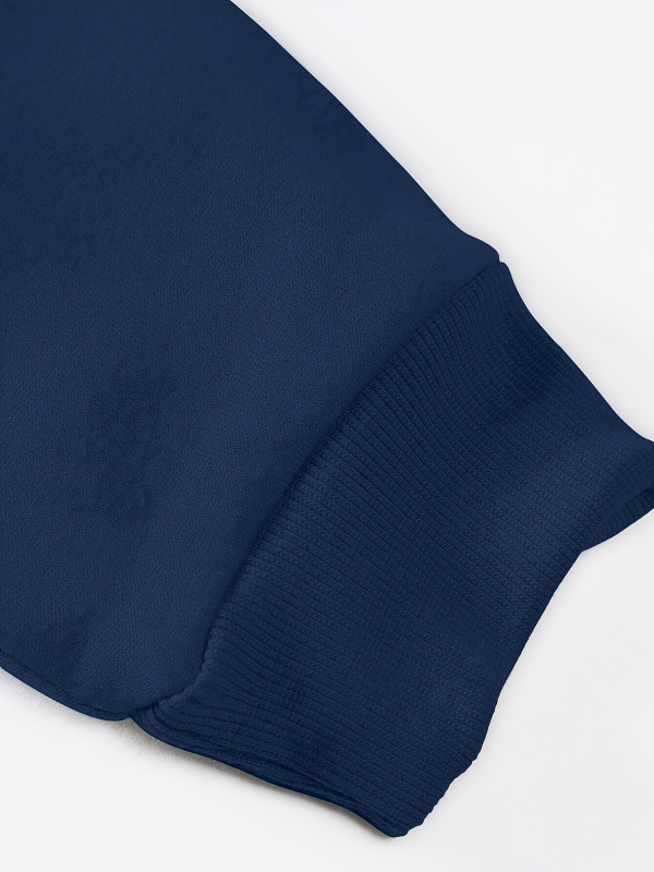 Poliesteres flīsa džemperis, brīvs piegriezums, apaļš kakls, garas piedurknes, apdruka, pavasaris 2025