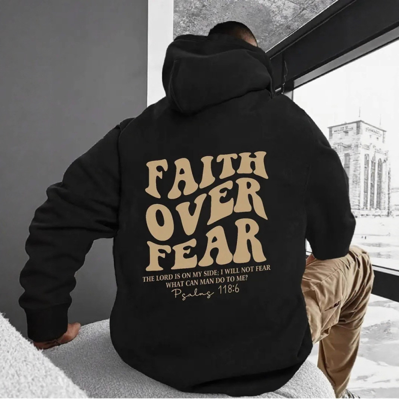 Φούτερ με κουκούλα, εκτύπωση γραμμάτων, πολυεστερική ίνα 96%+, ψηλός γιακά