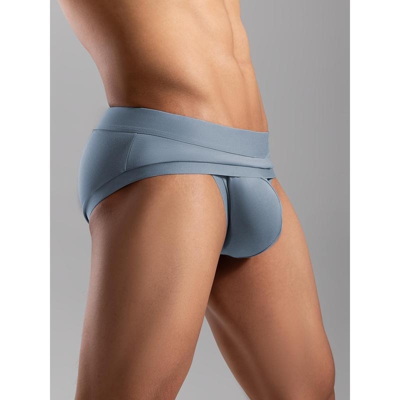 Ανδρικά εσώρουχα με χαμηλή μέση, δαντέλα, κύριο ύφασμα νάιλον, βαμβακερή επένδυση, παραδοσιακό στυλ