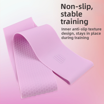Tengmei σιλικόνη ιμάντας yoga με δακτύλιο αντίστασης για εσωτερική προπόνηση στο σπίτι, κάμψεις και διαμόρφωση γλουτών (Υλικό: Σιλικόνη; Κατηγορία: βοηθητικό εξοπλισμό γιόγας; Μάρκα: Tengmei)