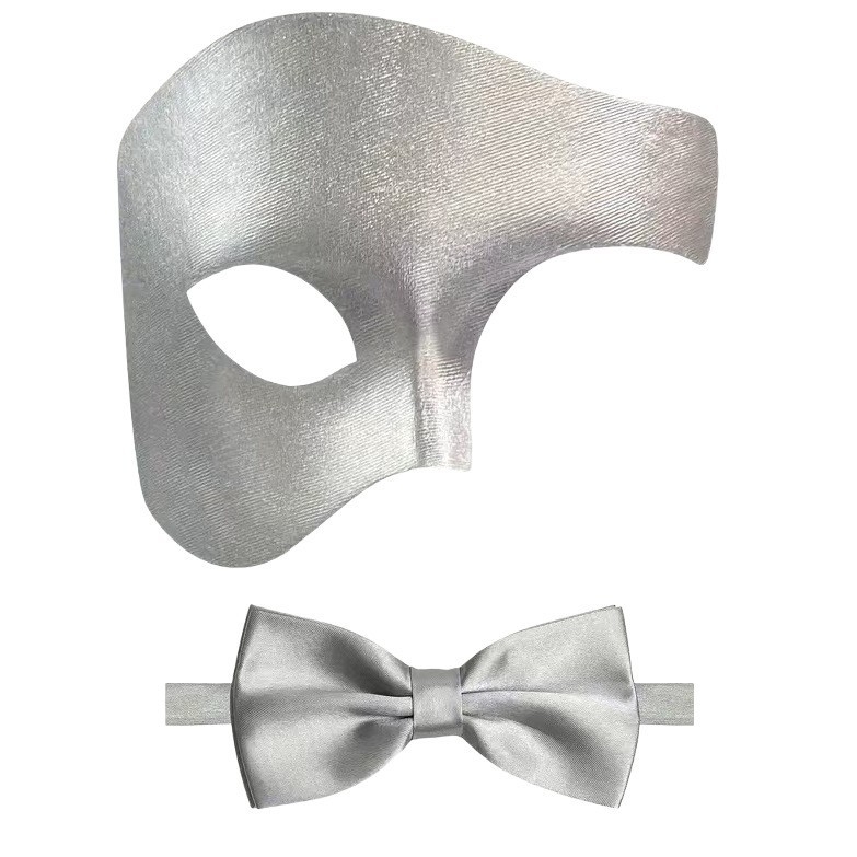 PVC sejas maska karnevālam, Venēcijas iedvesma, pusražota amatniecība, apģērba aksesuārs, grimēšanas rekvizīts