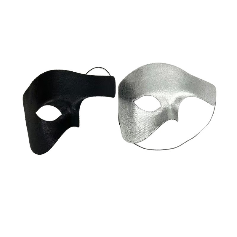 PVC sejas maska karnevālam, Venēcijas iedvesma, pusražota amatniecība, apģērba aksesuārs, grimēšanas rekvizīts