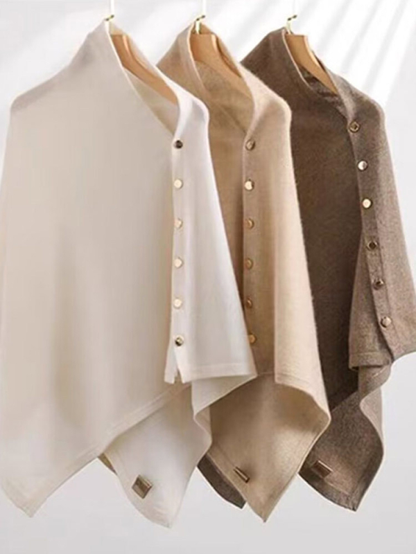 Kashmira šalle ar asimetrisku sprādziņu, trijstūra adīts dizains biroja stilam