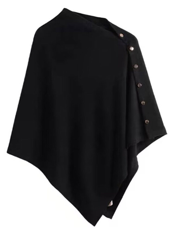 Kashmira šalle ar asimetrisku sprādziņu, trijstūra adīts dizains biroja stilam