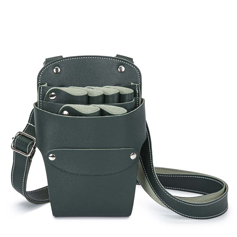 Geantă pentru foarfeci de coafură – curea crossbody, trusă de unelte de frizerie cu 7 compartimente pentru foarfeci