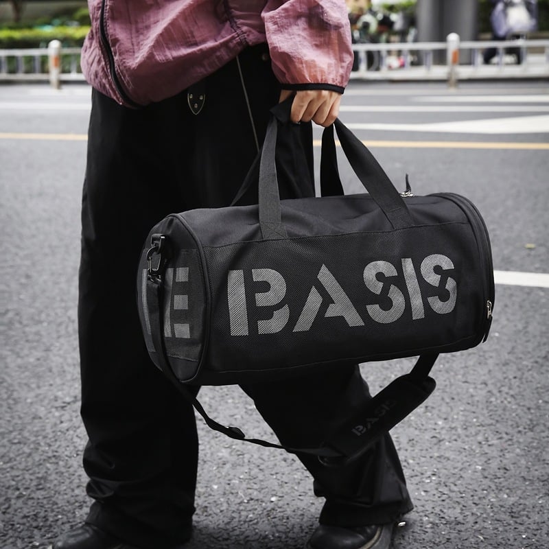 Nylon plecu soma ceļošanai, 20–35L tilpums, elpojoša, ūdensizturīga, sausās un slapjās atdalīšana