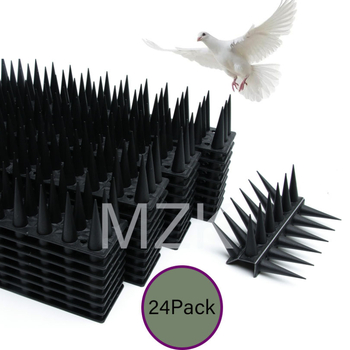 Vrtna dekoracija – PP bodlje protiv ptica, model MZK-43-24, repelent ptica, otporan na mačke
