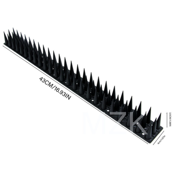 Vrtna dekoracija – PP bodlje protiv ptica, model MZK-43-24, repelent ptica, otporan na mačke