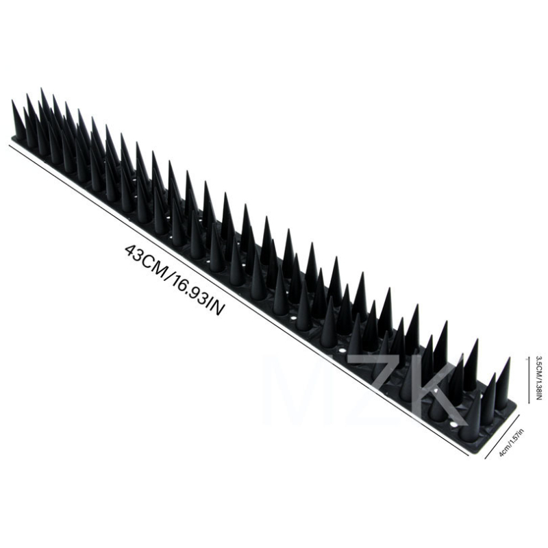 Vrtna dekoracija – PP bodlje protiv ptica, model MZK-43-24, repelent ptica, otporan na mačke