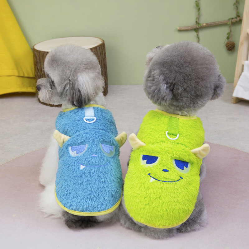 Costum pentru animale de companie – Amprentă de lăbuță monstru, două picioare, pentru pisici și câini, poliester, stil casual, cod 6675