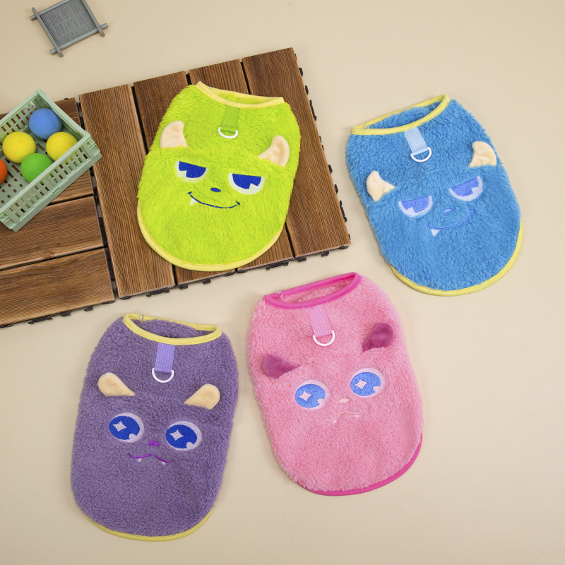 Costum pentru animale de companie – Amprentă de lăbuță monstru, două picioare, pentru pisici și câini, poliester, stil casual, cod 6675