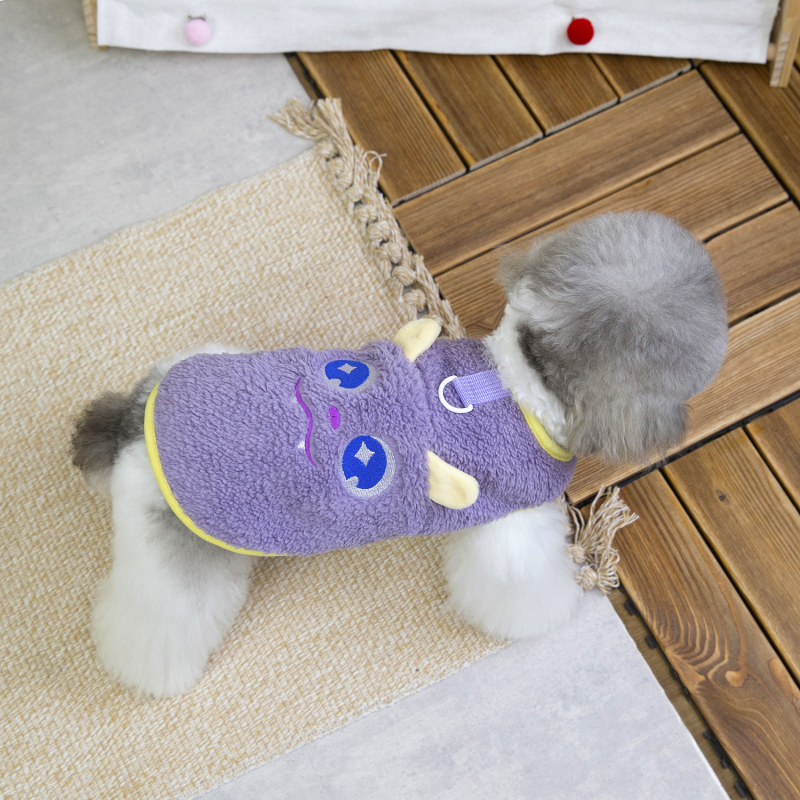 Costum pentru animale de companie – Amprentă de lăbuță monstru, două picioare, pentru pisici și câini, poliester, stil casual, cod 6675