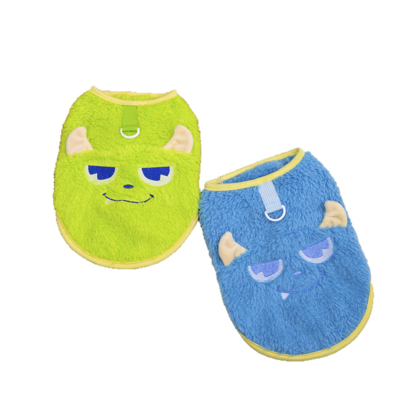 Costum pentru animale de companie – Amprentă de lăbuță monstru, două picioare, pentru pisici și câini, poliester, stil casual, cod 6675