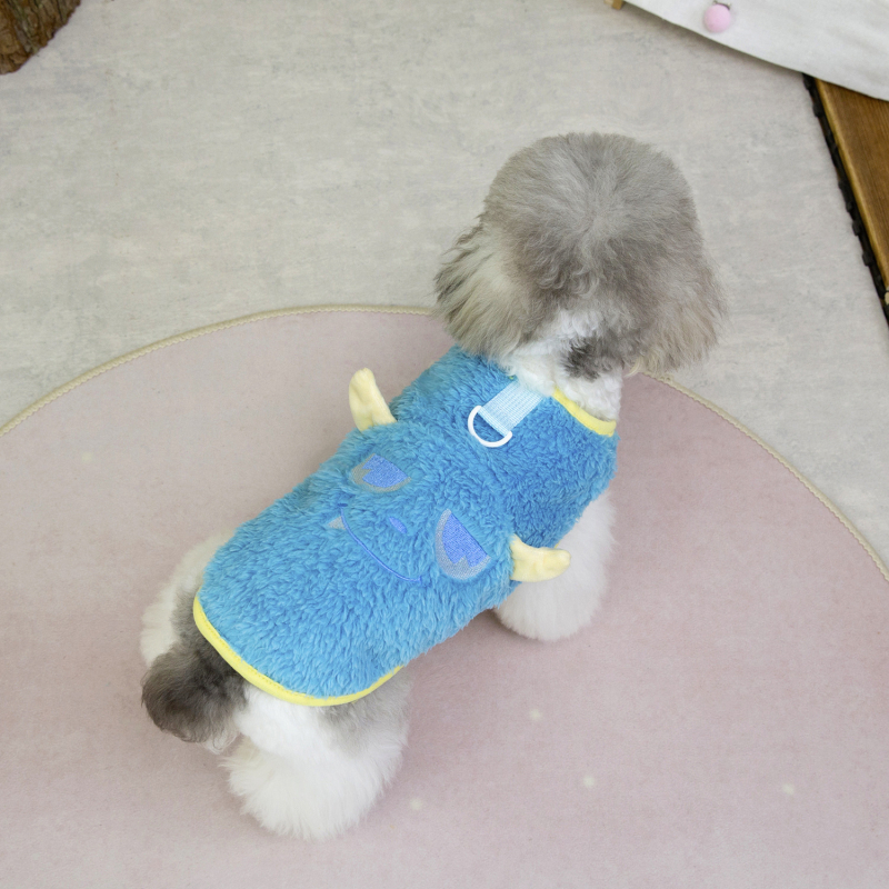 Costum pentru animale de companie – Amprentă de lăbuță monstru, două picioare, pentru pisici și câini, poliester, stil casual, cod 6675