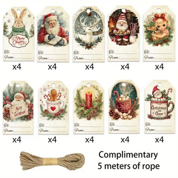 Ξύλινο Χριστουγεννιάτικο Κρεμαστό Διακοσμητικό – Θέμα Άγιος Βασίλης και Χιονάνθρωπος, Boxwood, Σύγχρονο Μινιμαλιστικό Στυλ