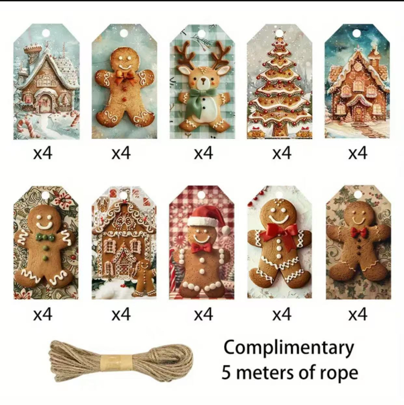 Koka Ziemassvētku karājams rotājums – Ziemassvētku vecītis un sniegavīra tēma, Boxwood, mūsdienīgs minimālisma stils