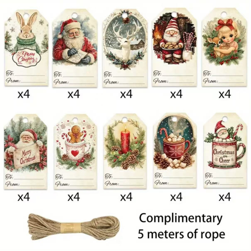 Koka Ziemassvētku karājams rotājums – Ziemassvētku vecītis un sniegavīra tēma, Boxwood, mūsdienīgs minimālisma stils