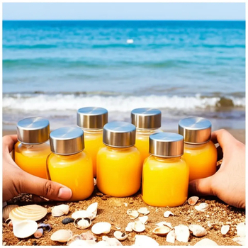 Γυάλινα μπουκάλια χυμού από παχύτερο γυαλί, σφραγιζόμενα μπουκάλια ποτών, σετ 6 ή 12 τεμαχίων, χωρητικότητας 90ml/150ml/280ml