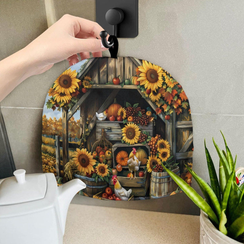 Teáskanna takaró — poliészter vászon, egyedi stílus, FORUDESIGN, cikkszám CZA49