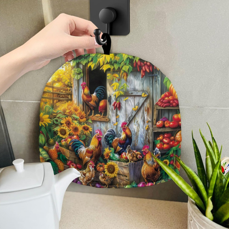 Teáskanna takaró — poliészter vászon, egyedi stílus, FORUDESIGN, cikkszám CZA49