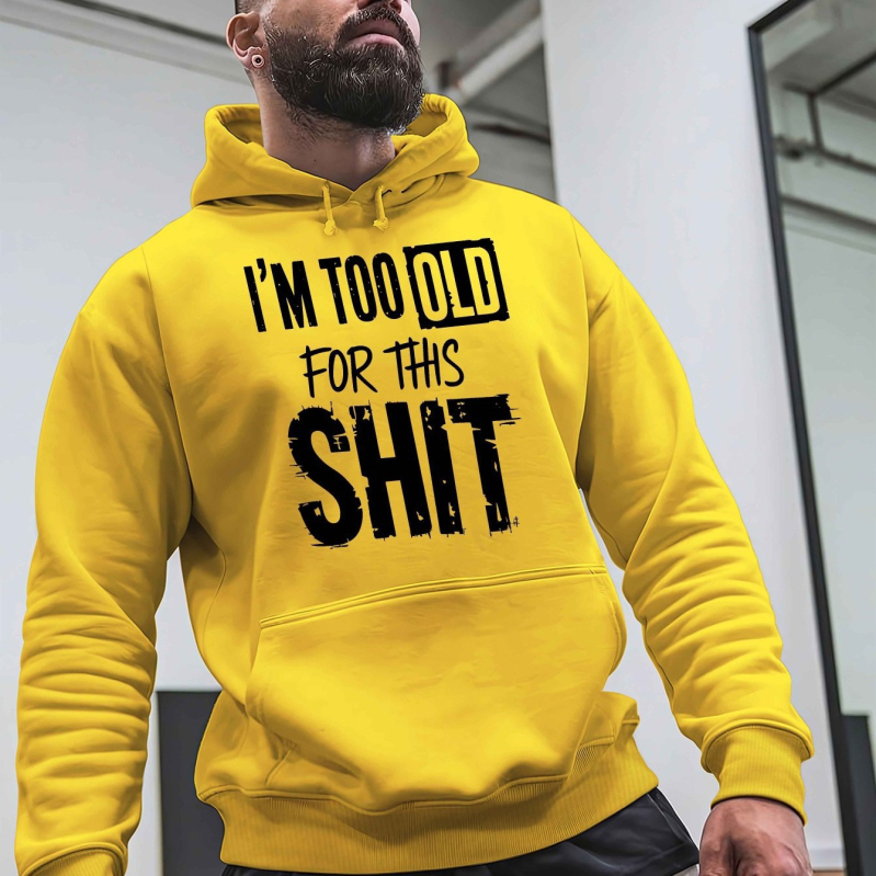 Φούτερ με κουκούλα σε κορεατικό στυλ, εκτύπωση με σύνθημα, μακριές μανίκια, χαλαρή γραμμή, πολυεστερικό ύφασμα