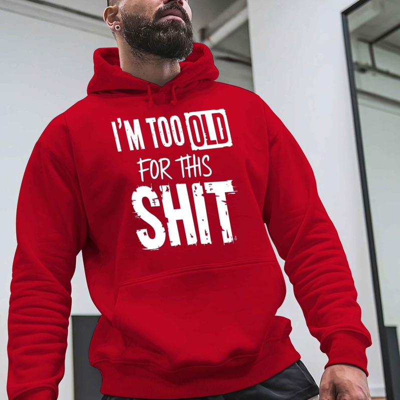 Φούτερ με κουκούλα σε κορεατικό στυλ, εκτύπωση με σύνθημα, μακριές μανίκια, χαλαρή γραμμή, πολυεστερικό ύφασμα