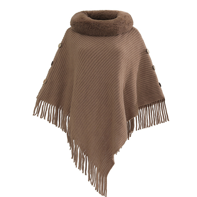 Sievietēm termālais adīts šalle, akrils/mākslīgā vilna, Warp adīšana, Tie-Dye apdare, Ziemas–Pavasara–Rudens