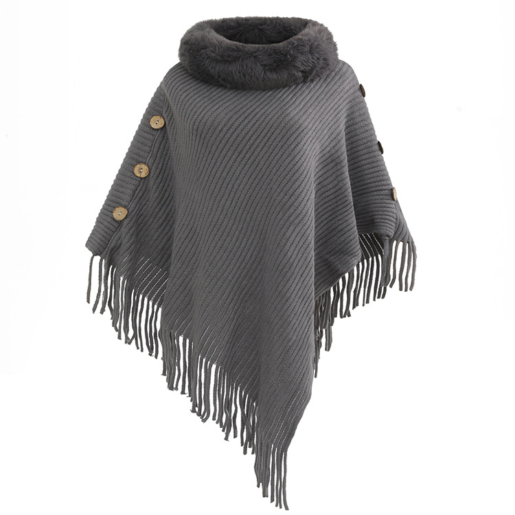 Sievietēm termālais adīts šalle, akrils/mākslīgā vilna, Warp adīšana, Tie-Dye apdare, Ziemas–Pavasara–Rudens