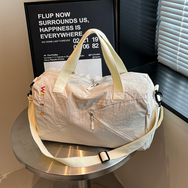 Nailona ceļojumu soma ar slapjo un sauso atdalījumu, 20–35L, universāla, pilsētas minimālisma stilā, brīvā laika ceļojumiem