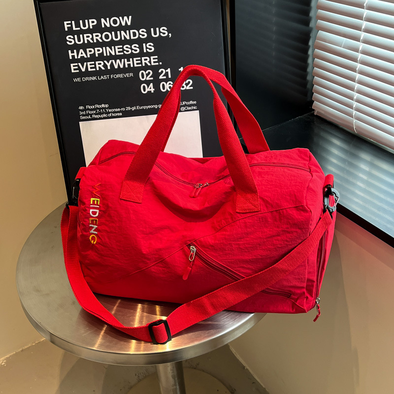 Nailona ceļojumu soma ar slapjo un sauso atdalījumu, 20–35L, universāla, pilsētas minimālisma stilā, brīvā laika ceļojumiem