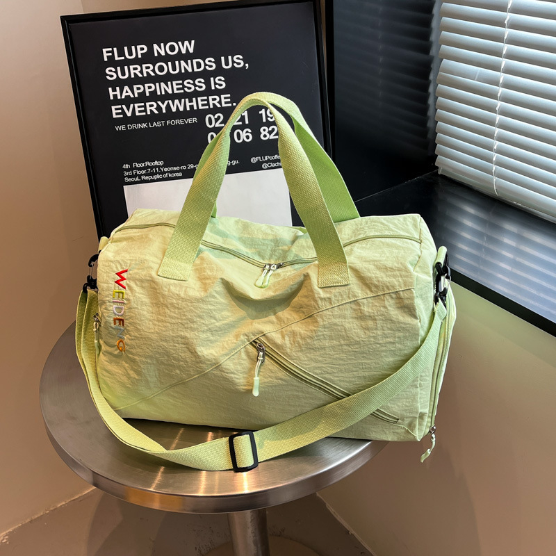 Nailona ceļojumu soma ar slapjo un sauso atdalījumu, 20–35L, universāla, pilsētas minimālisma stilā, brīvā laika ceļojumiem