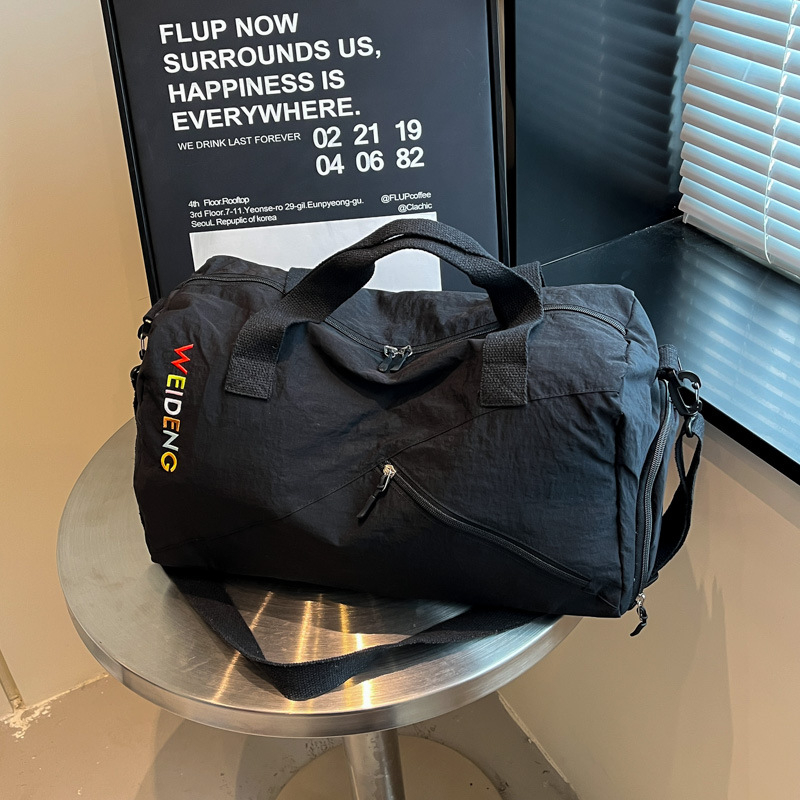 Nailona ceļojumu soma ar slapjo un sauso atdalījumu, 20–35L, universāla, pilsētas minimālisma stilā, brīvā laika ceļojumiem