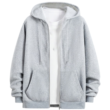 Ανδρικό φούτερ με κουκούλα από μίγμα βαμβακερού, χαλαρή γραμμή, μεσαίο πάχος, 3D τσέπη τύπου patch, προσαρμόσιμο από εικόνες και δείγματα