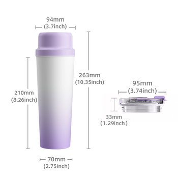 Φορητός αποχυμωτής-κύπελλο από ανοξείδωτο χάλυβα με ενσωματωμένη μπαταρία, 60W, 22001 RPM+, 5+ λεπίδες, εσωτερικό δοχείο 304 ανοξείδωτο χάλυβα, μόνωση